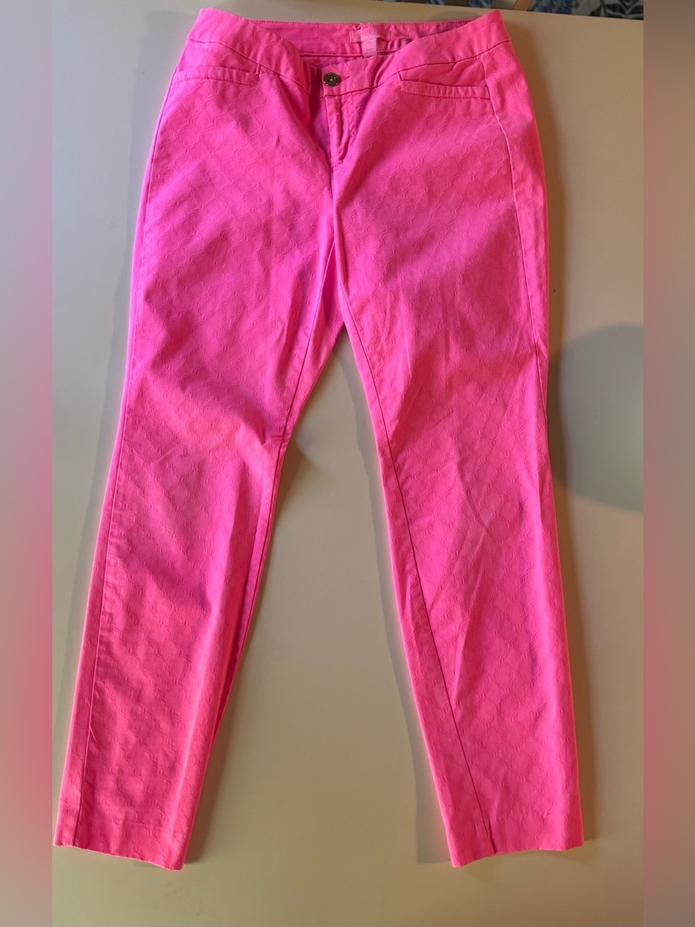 Lilly PulitzerStyle: Kelly textured skinny ankle pants